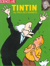 Tintin au pays des savants - Click to enlarge picture.
