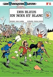 Des Bleus en noir et blanc - Click to enlarge picture.