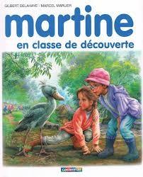 Martine en classe de découverte - Click to enlarge picture.