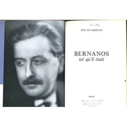 Bernanos tel qu’il etait - Click to enlarge picture.