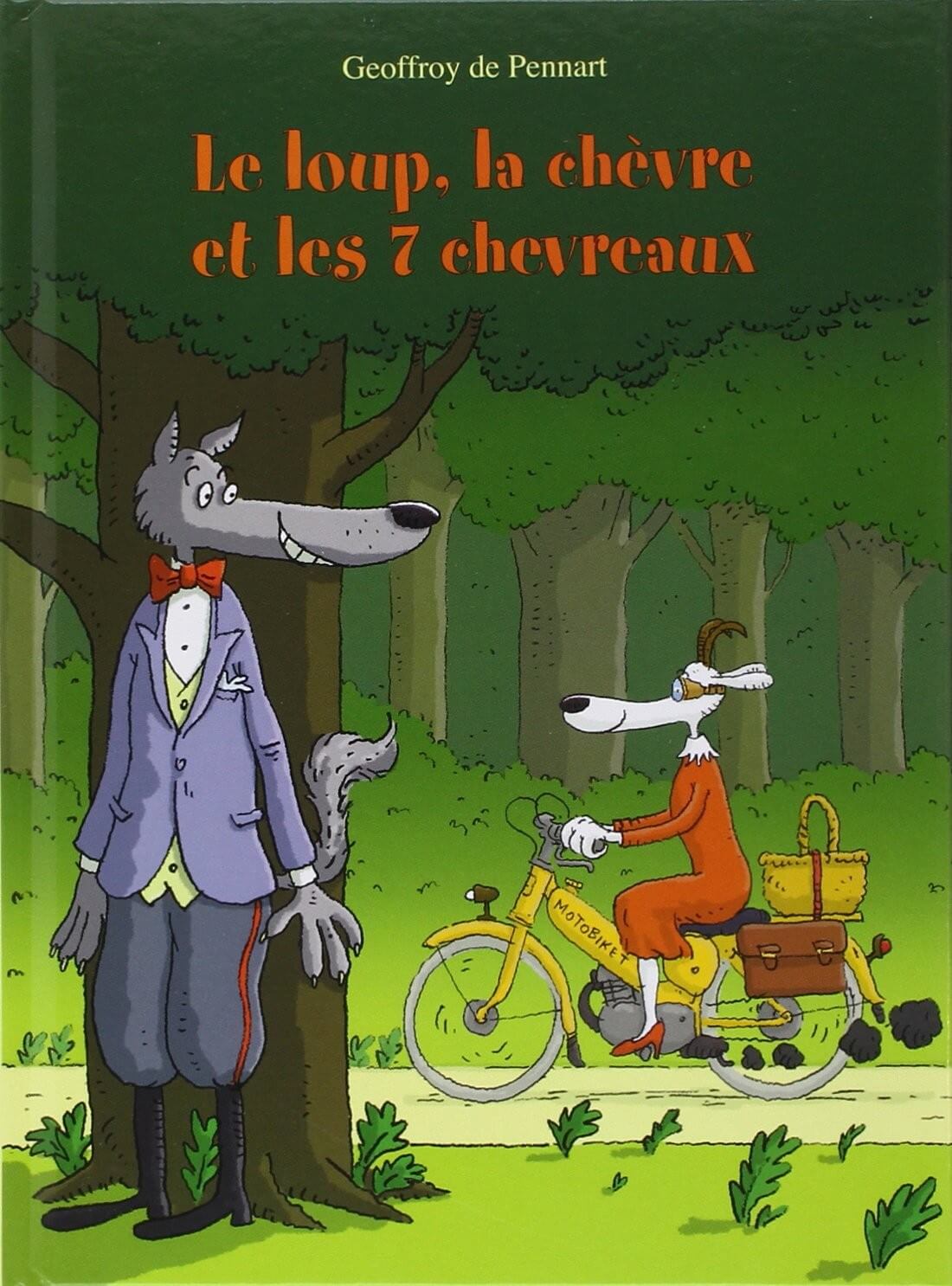 Le loup, la chevre et les 7 chevreaux - Click to enlarge picture.