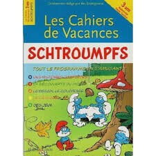 Les cahiers de vacances schtroumpfs - Click to enlarge picture.