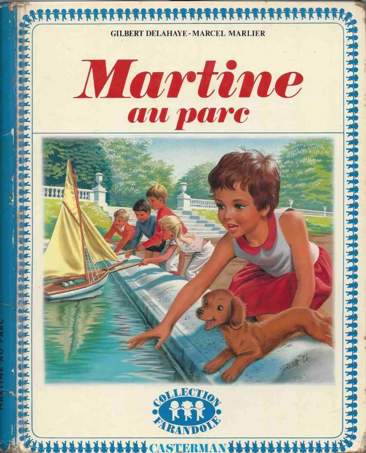 Martine au parc - Click to enlarge picture.