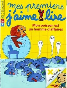 mes premiers j'aime lire mon poisson est un homme d'affaires - Click to enlarge picture.