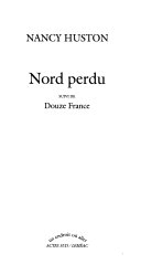 Nord perdu - Click to enlarge picture.