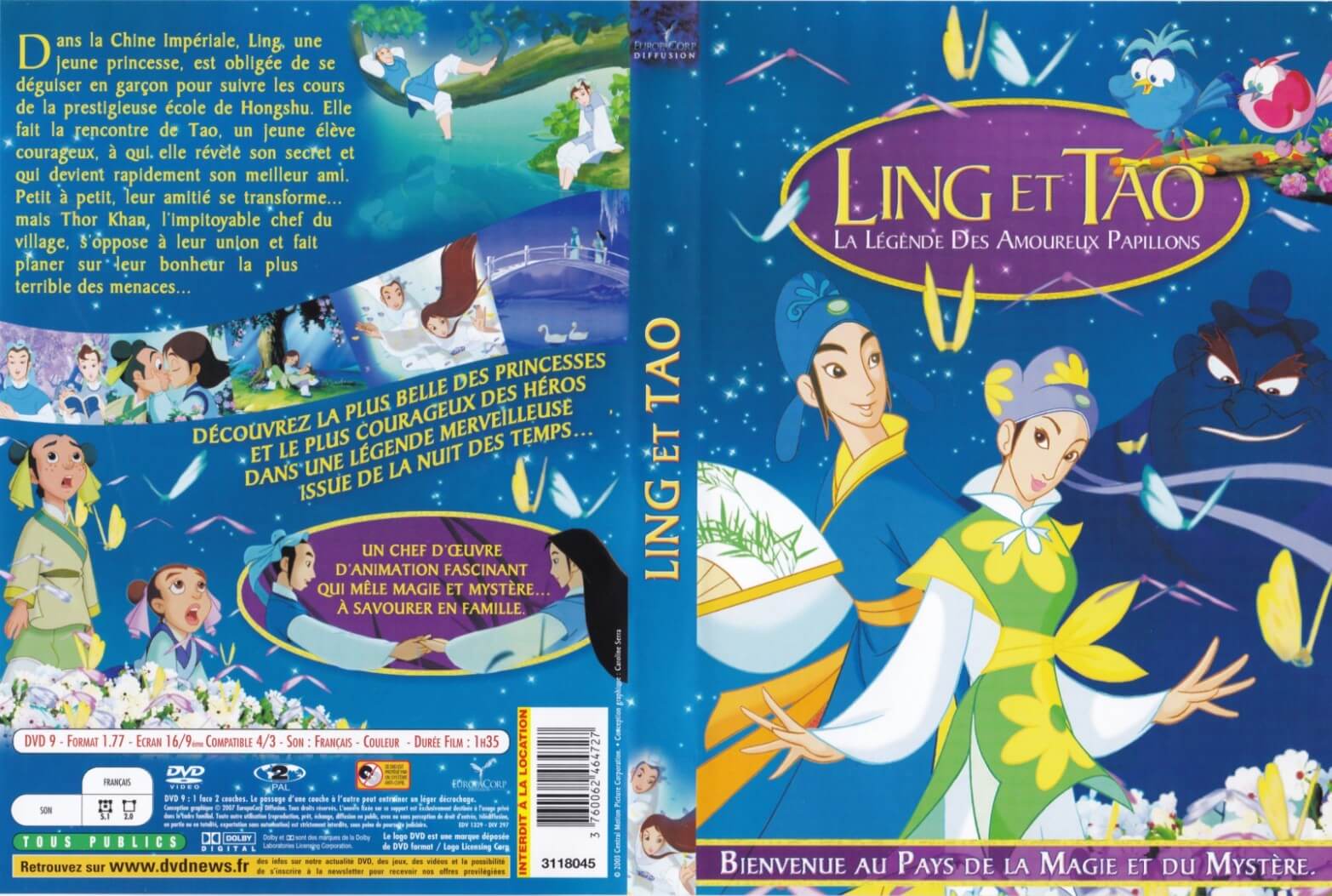 Ling et Tao La Legende Des Amoureux Papillons - Click to enlarge picture.