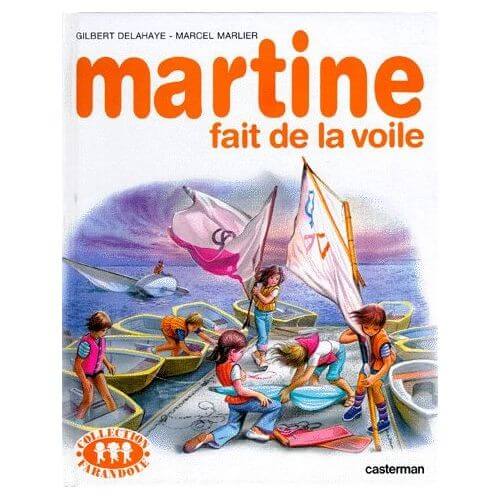 Martine fait de la voile - Click to enlarge picture.
