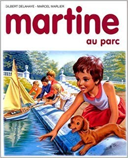 Martine au parc - Click to enlarge picture.