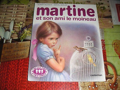 Martine et son ami le moineau... - Click to enlarge picture.
