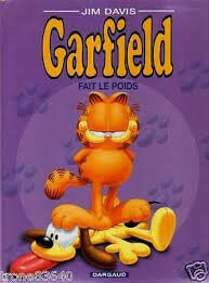 Garfield fait le poids - Click to enlarge picture.