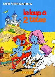 le loup a 2 tetes - Click to enlarge picture.
