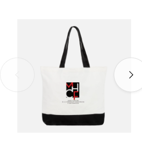 Large cotton tote bag -MHCF