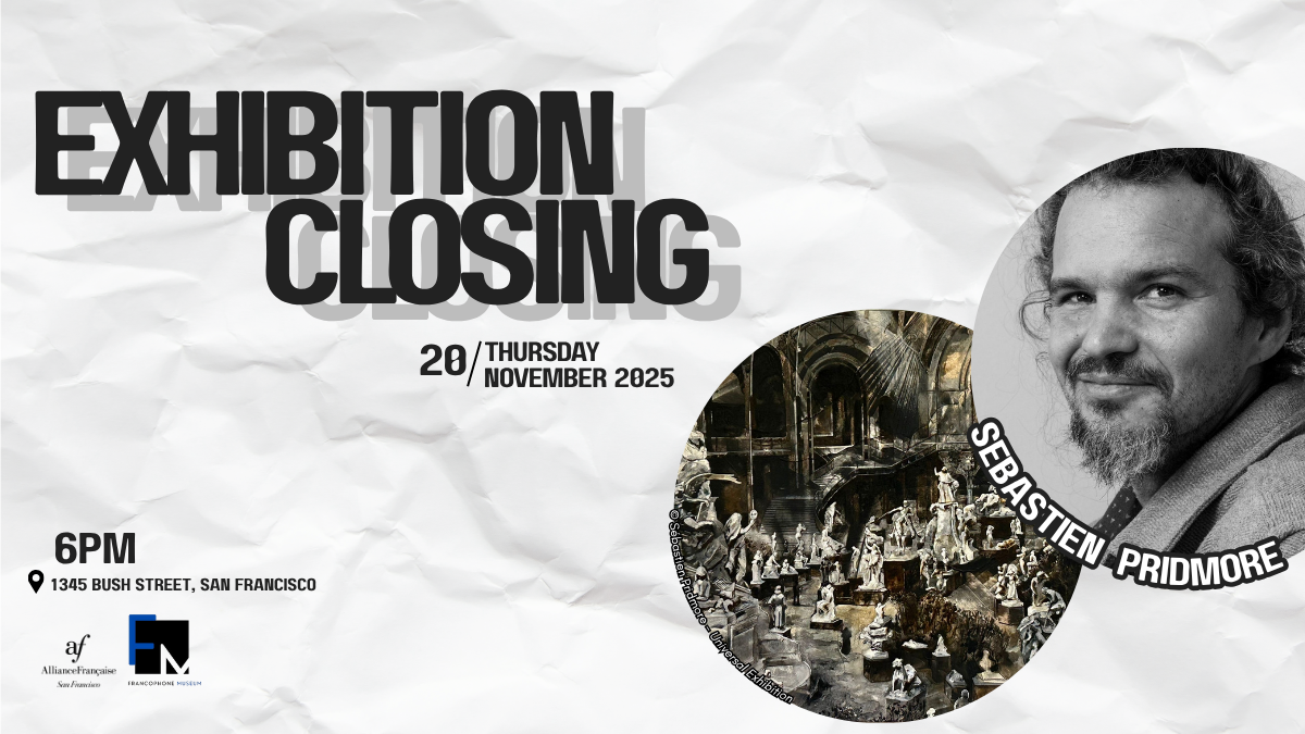 Art closing night: Sébastien Pridmore - November 20