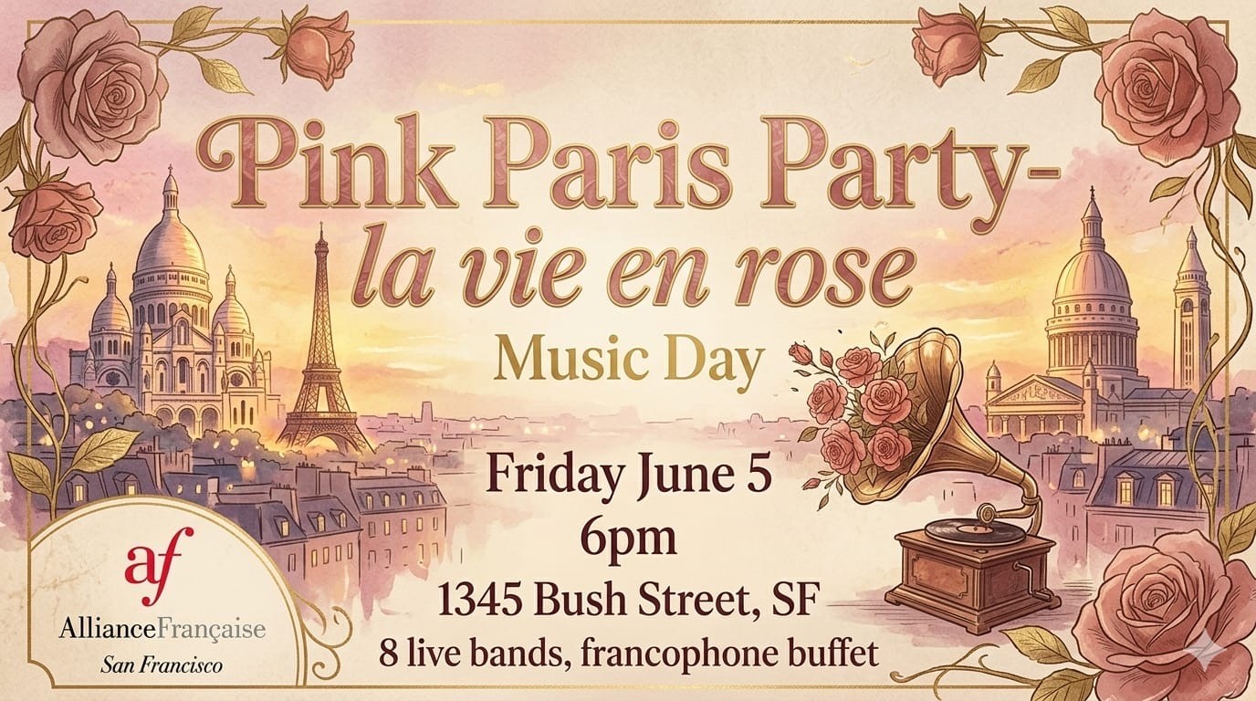 Music Day: La Vie en Rose – Pink Paris Party on June 5