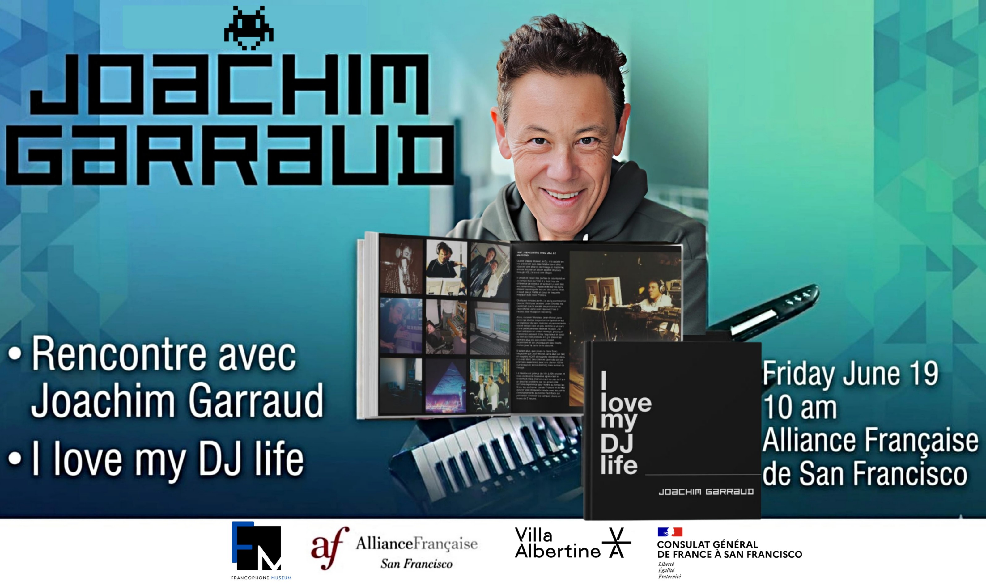 Rencontre exclusive avec Joachim Garraud - June 19 at 10am