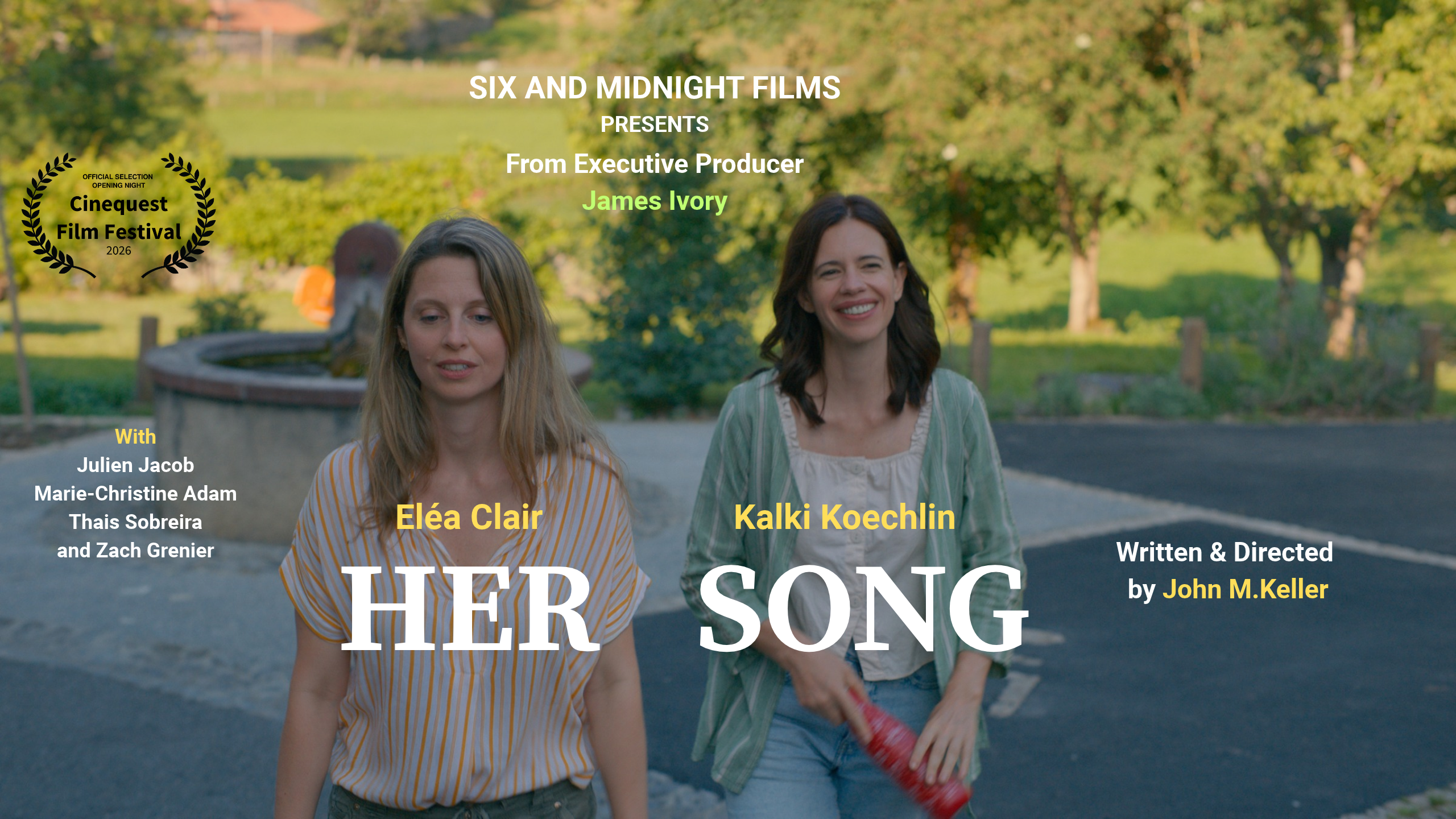 Special movie night with Q&A : HER SONG