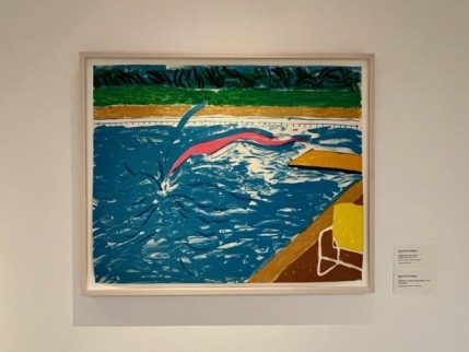 Hockney, « Afternoon Swimming Study "