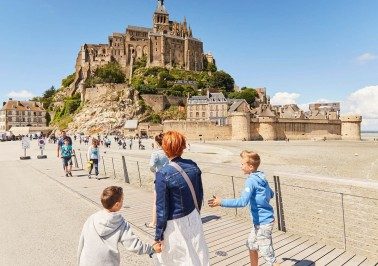 Mont Saint-Michel - the inspiration for the design of Minas Tirith