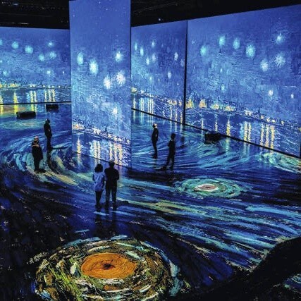 Discover the "Immersive Van Gogh" exhibition