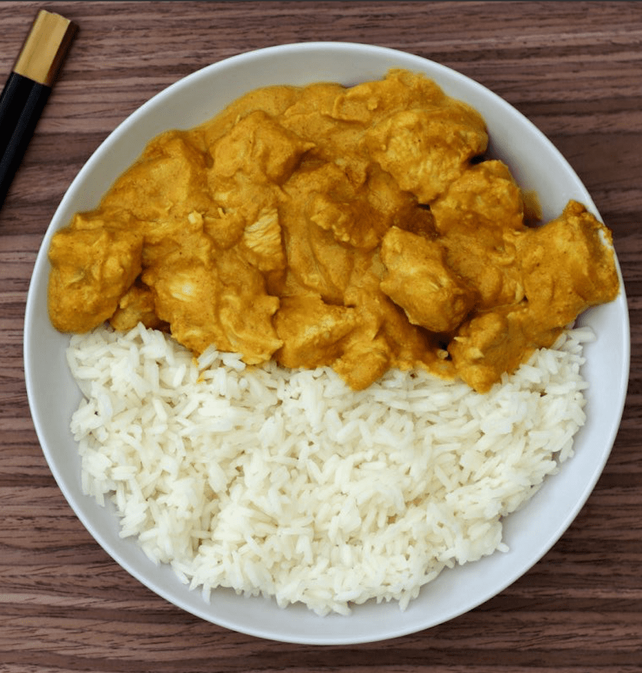 Recipe: Peanut and coconut milk chicken