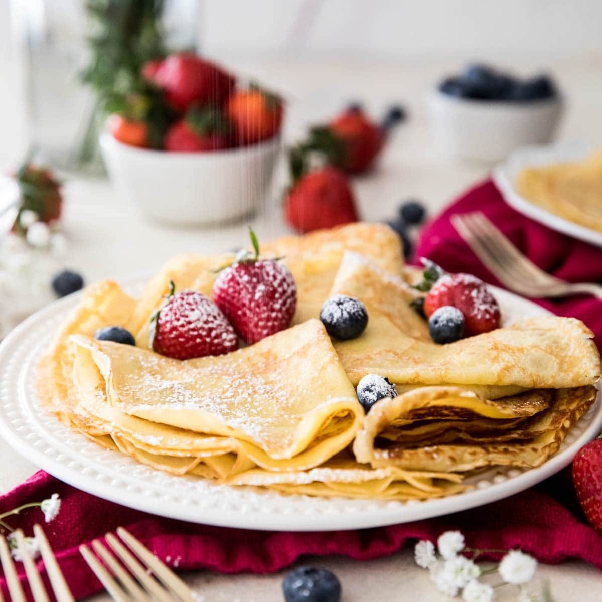 Recipe : French Crepes