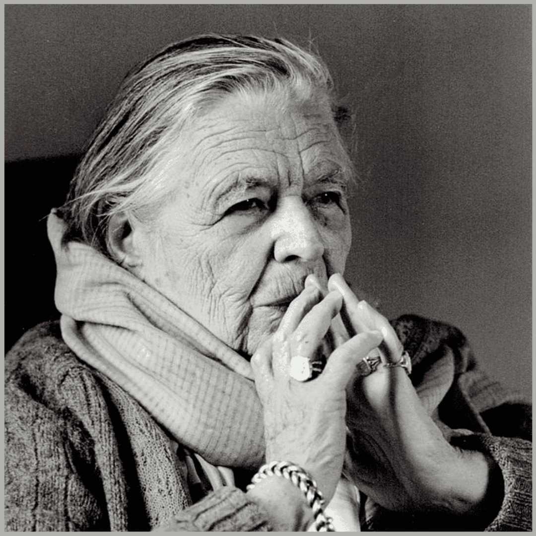 French woman portrait: Marguerite Yourcenar, or the entry of poetry in the French Academy