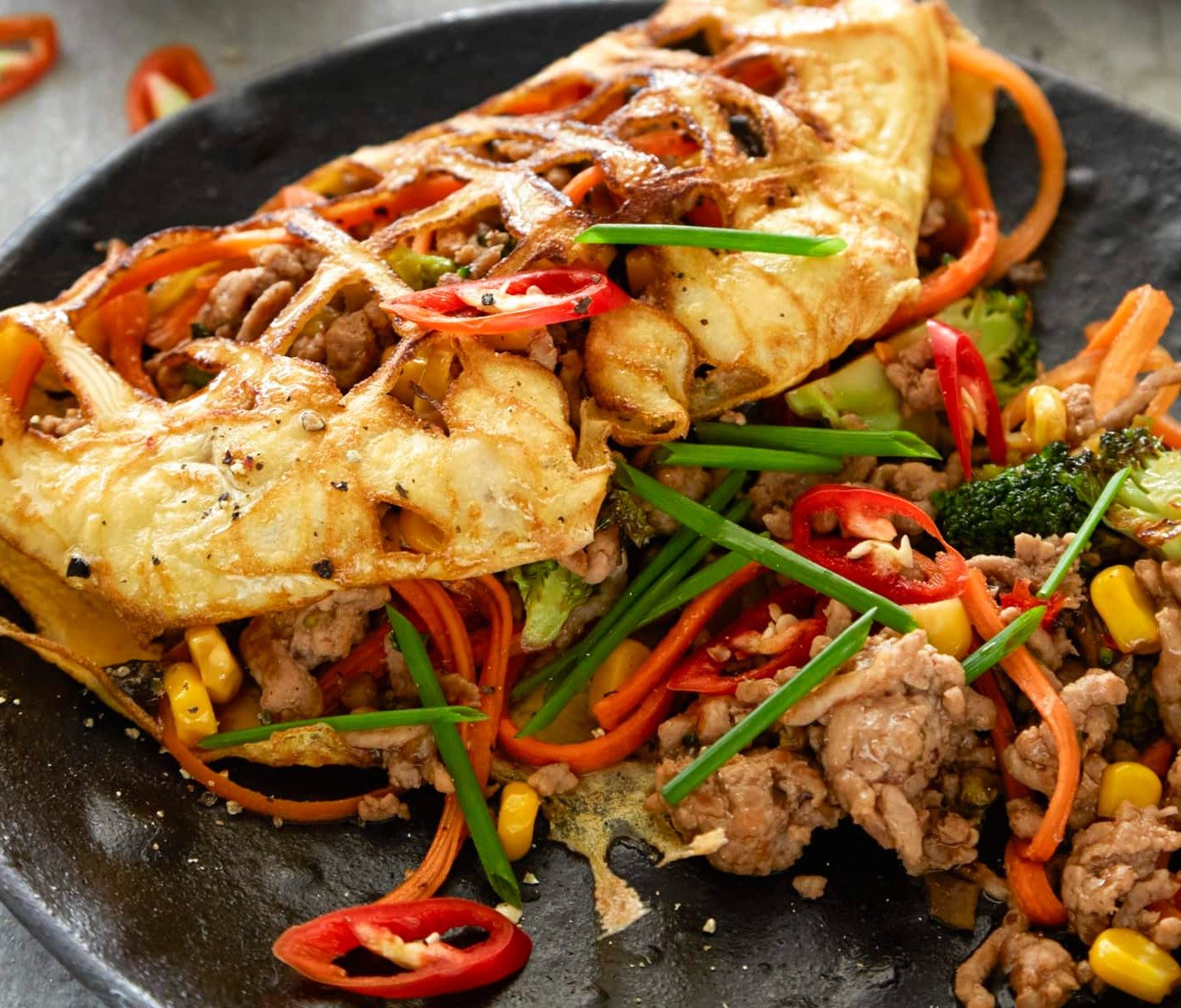 Recipe : Pork and citronella omelette