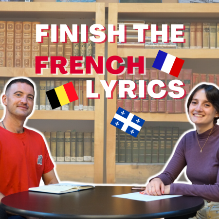 NEW VIDEO: Finish the French lyrics