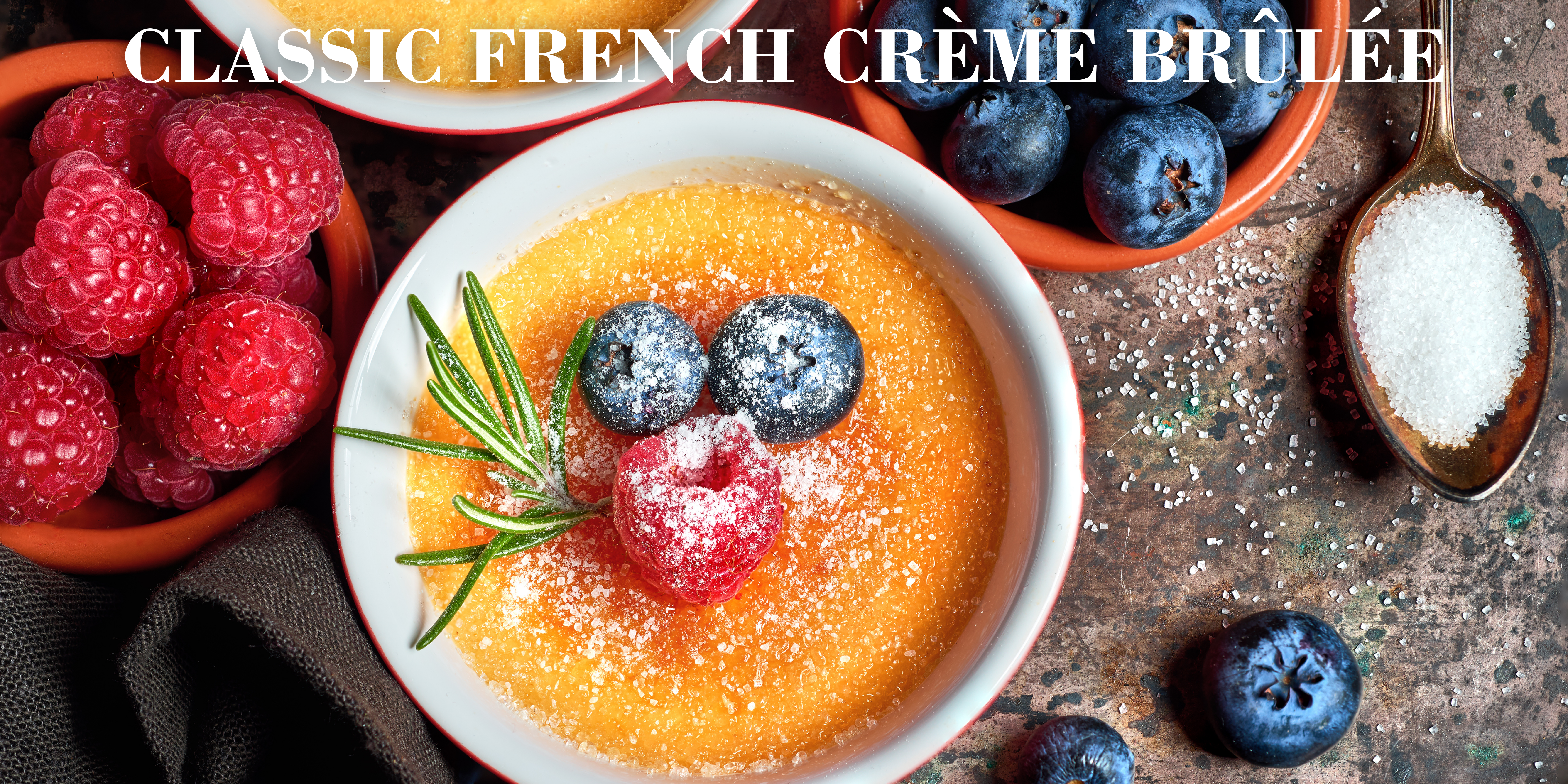 Classic French Crème Brûlée